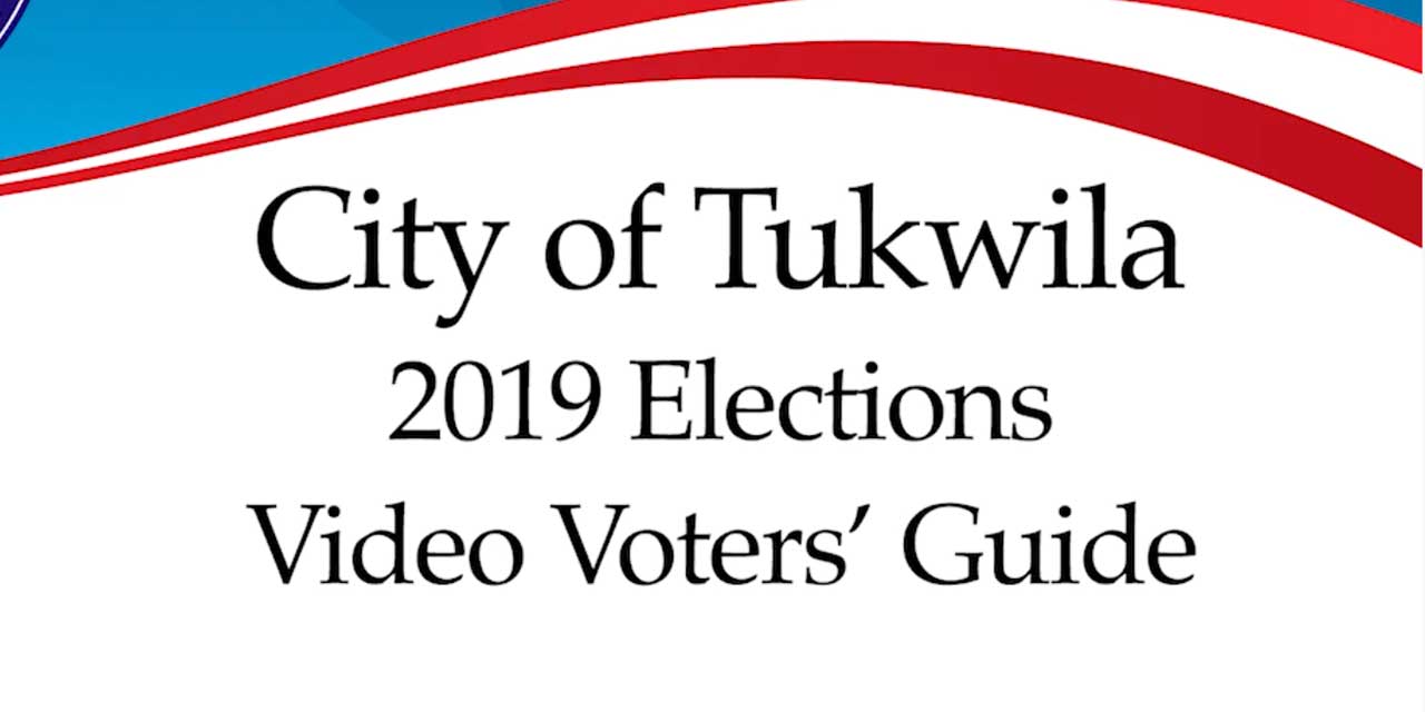 VIDEO: Tukwila Video Voters’ Guide released
