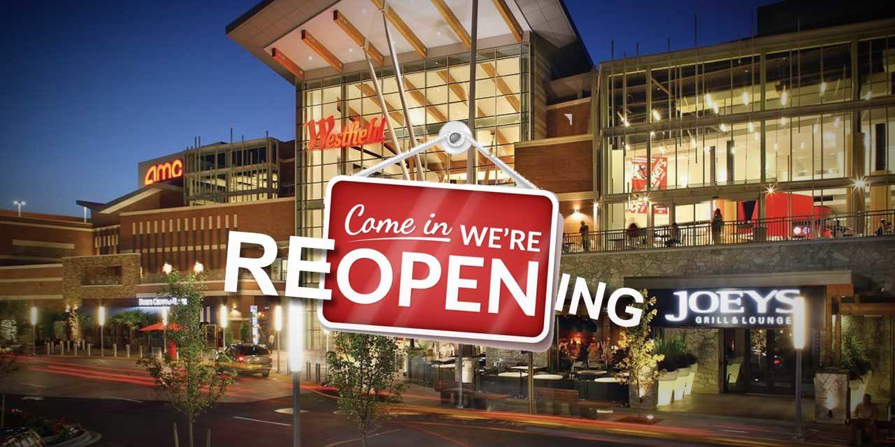 Westfield Southcenter will reopen starting Monday, June 15