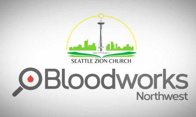 ‘Bring The Blood’ – Seattle Zion Church holding Blood Drive on Wed., Nov. 25