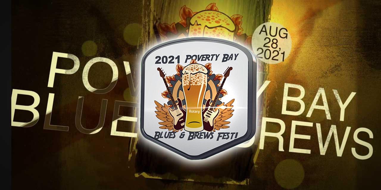 Tickets for the Aug. 28 Poverty Bay Blues & Brews Festival now on sale