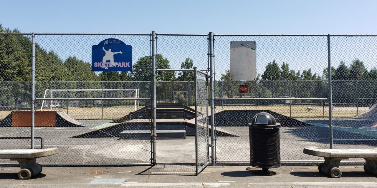 Skate Park at Tukwila Community Center is now open