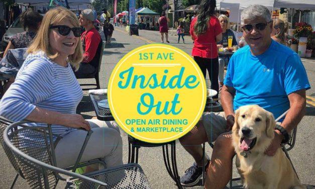 Weekend fun! Second-to-last Inside OUT Dining Marketplace in Kent this Sat. Aug. 21