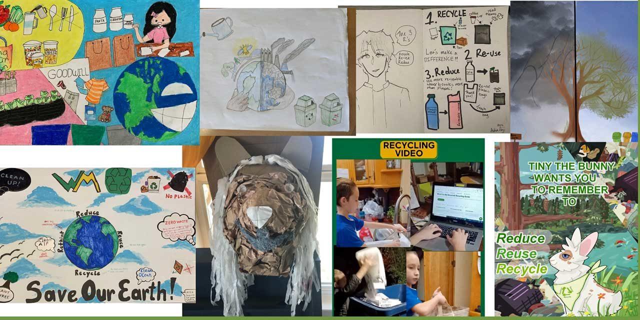 Winners of this year’s WM/City of Tukwila Earth Day Art Contest announced