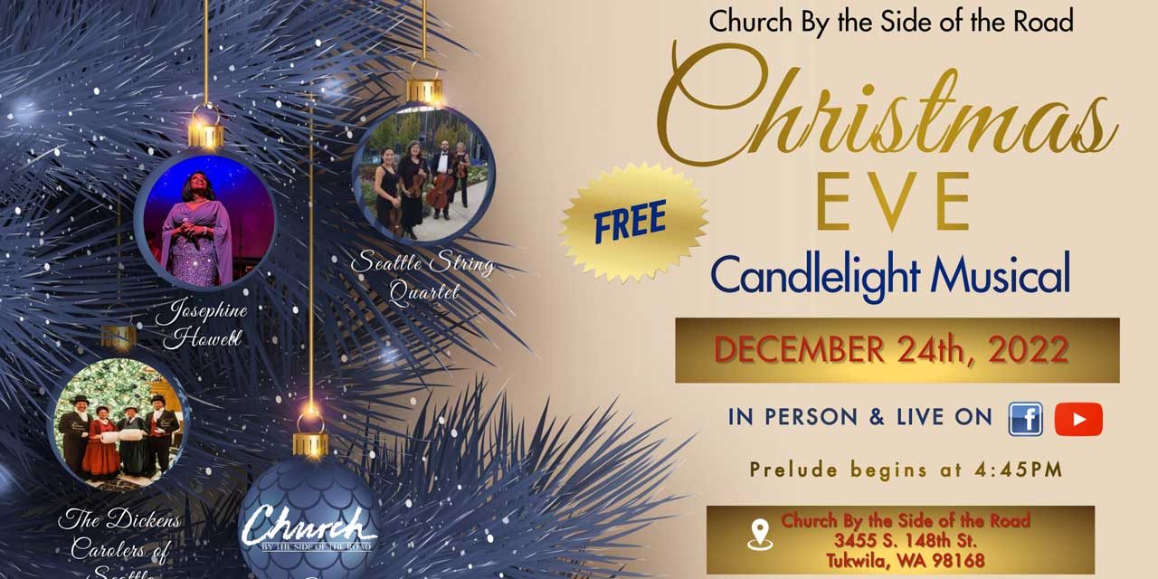 Church By the Side of the Road holding Christmas Eve Candlelight Musical Service